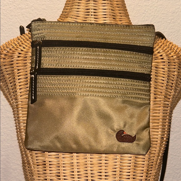 Dooney & Bourke Handbags - Women’s Dooney & Bourke Crossbody Bag Taupe Olive Dark Tan